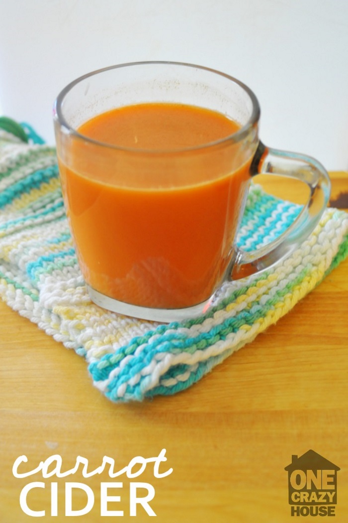 carrot cider immune tea