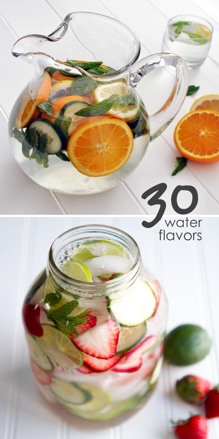 30 diy flavors of water