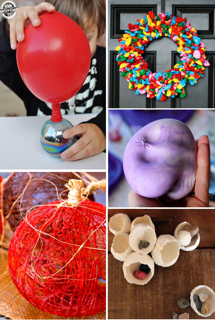 ways to create with balloons