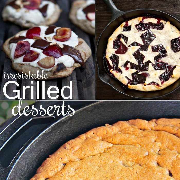 grilled desserts