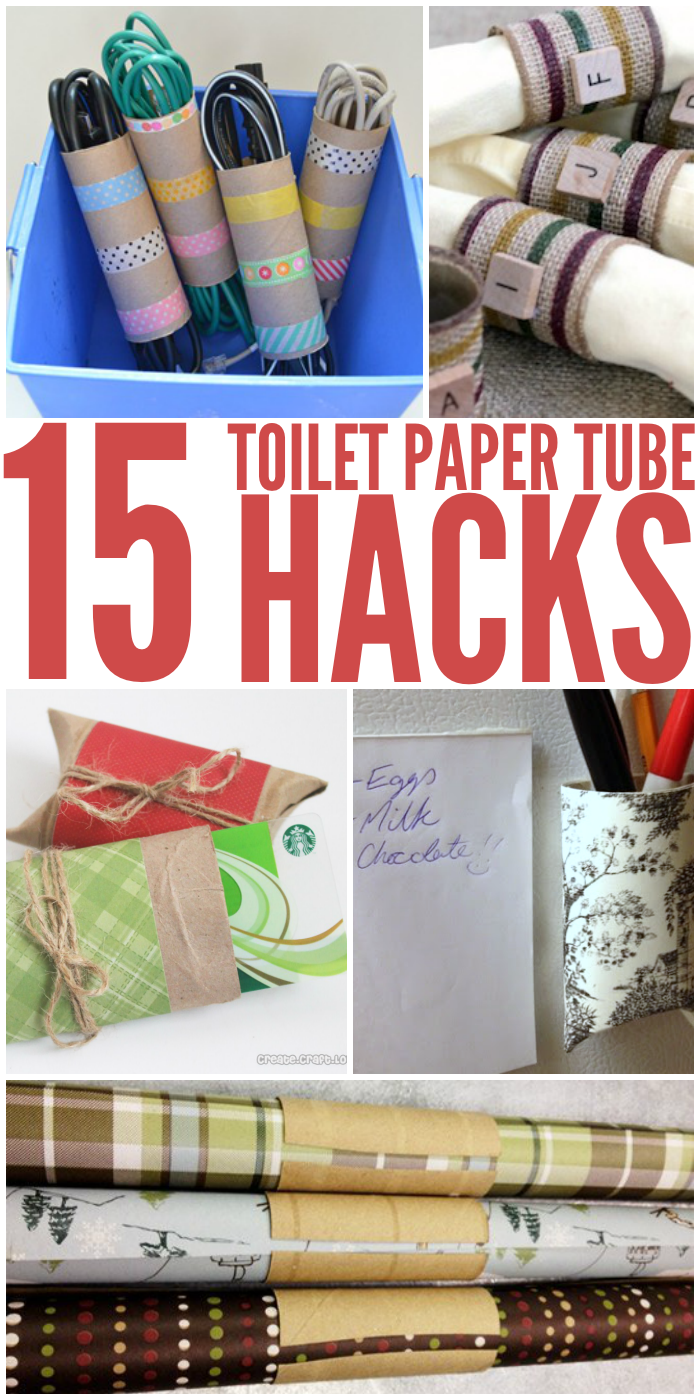 Clever Toilet Paper Tube Hacks