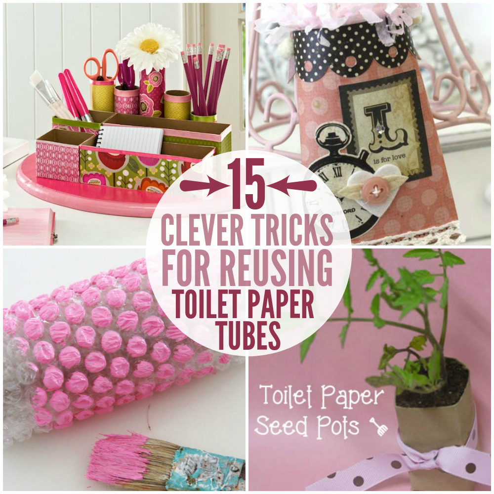 13 things to make with toilet roll tubes