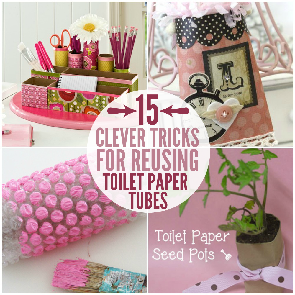 Clever Tricks for Reusing Toilet Paper Tubes