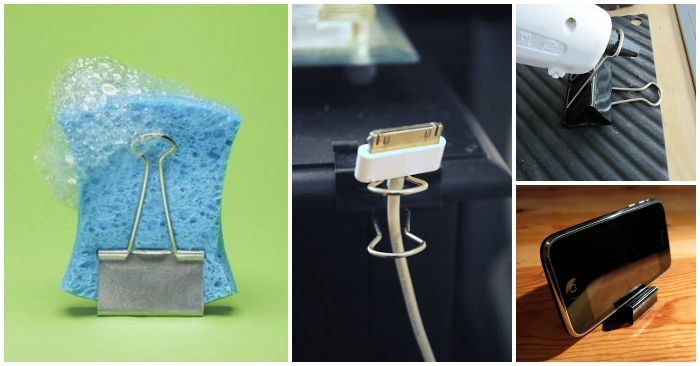 8 Brilliant Ways to Use Binder Clips in The Kitchen