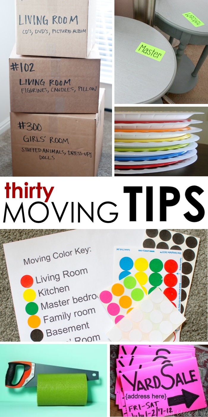 Genius moving ideas and tips