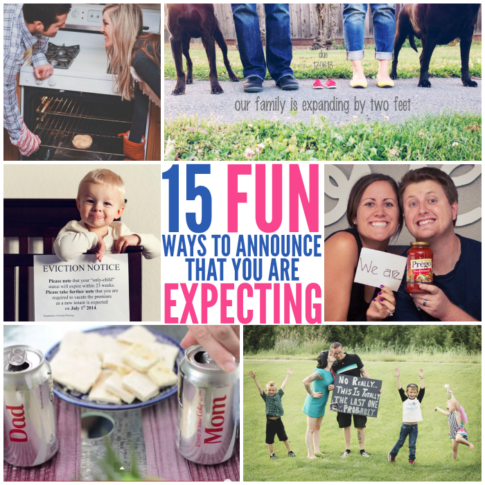 Fun Ways to Tell People that You're Expecting