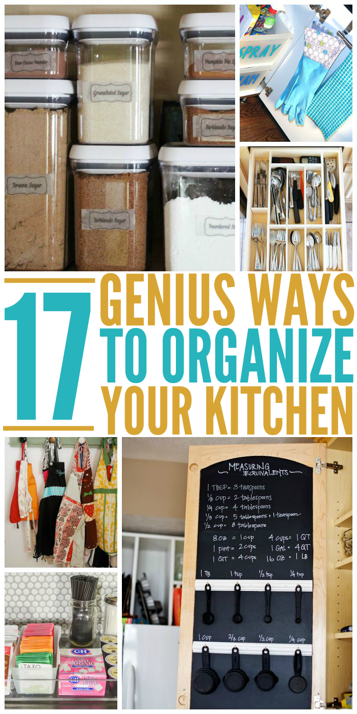 Genius Ways to Organize Your Kitchen