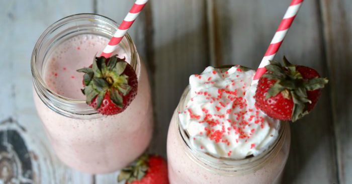 Strawberry Banana Smoothie