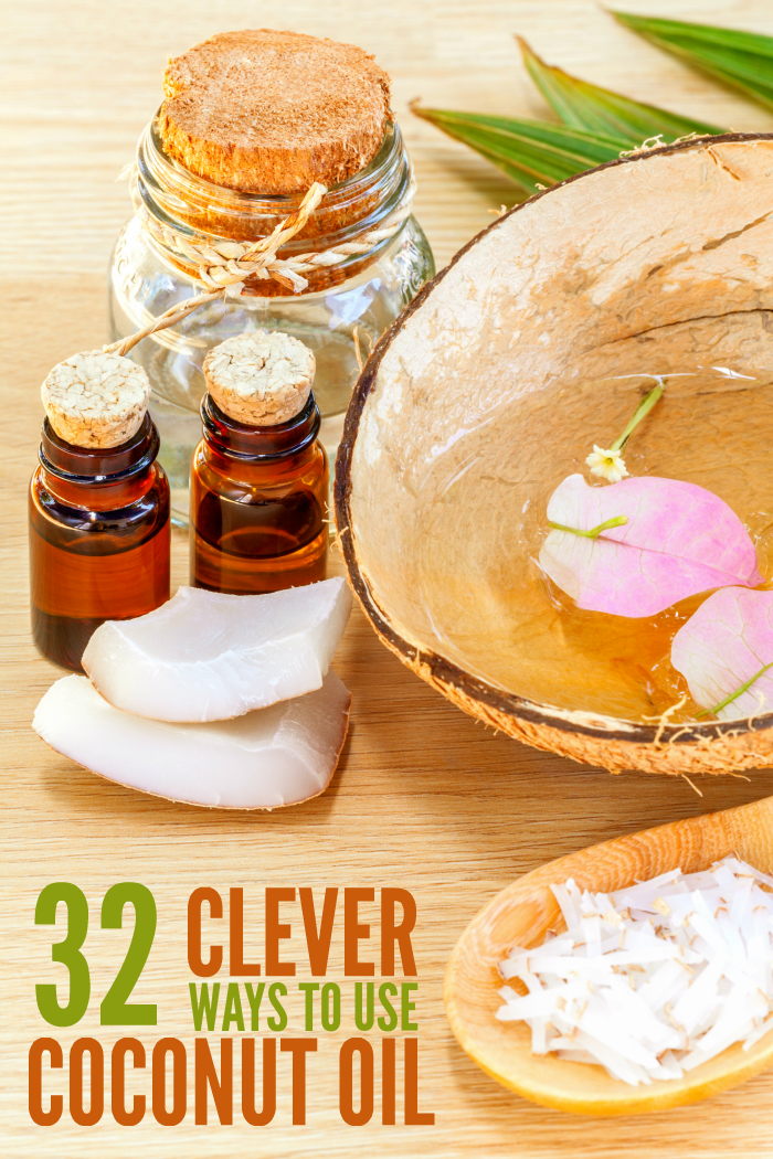 32 Ways to Use Coconut Oil