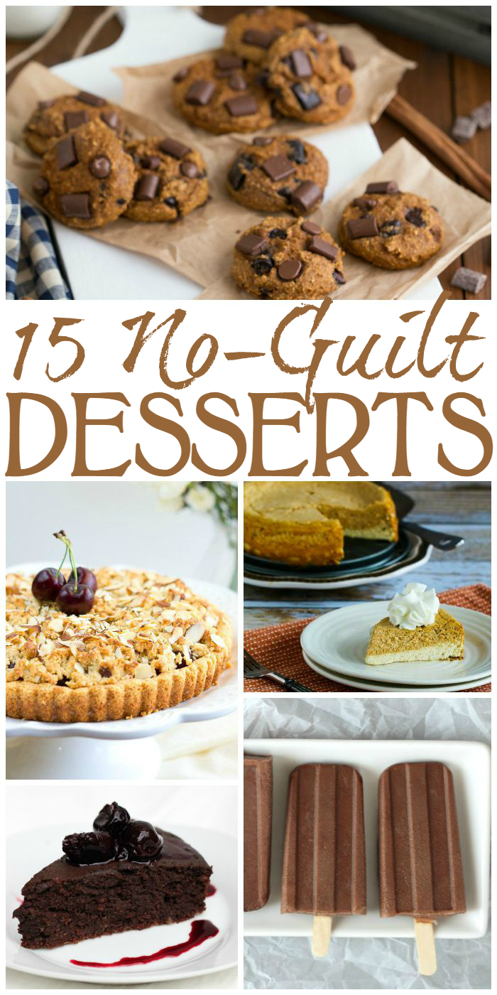 No Guilt Desserts - Grab a spoon and dig in!