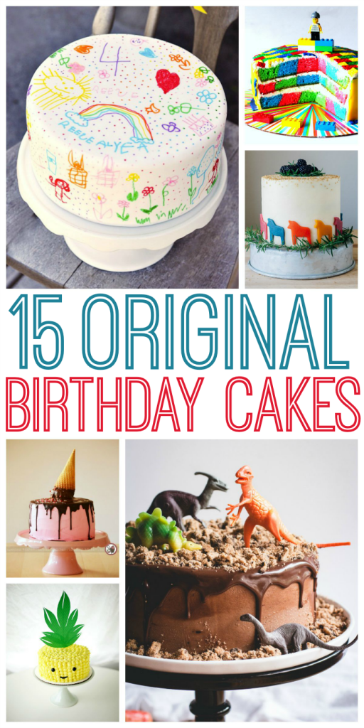 Original Birthday Cakes - No more run-of-the-mill cakes for you!