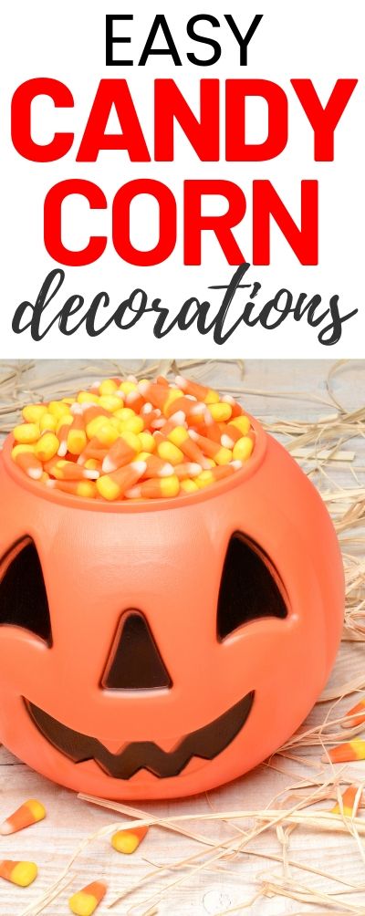 15 Candy Corn Inspired Decorations