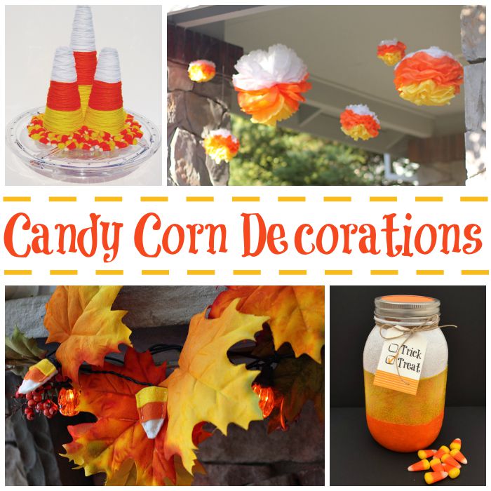 Candy Corn Decorations for Halloween