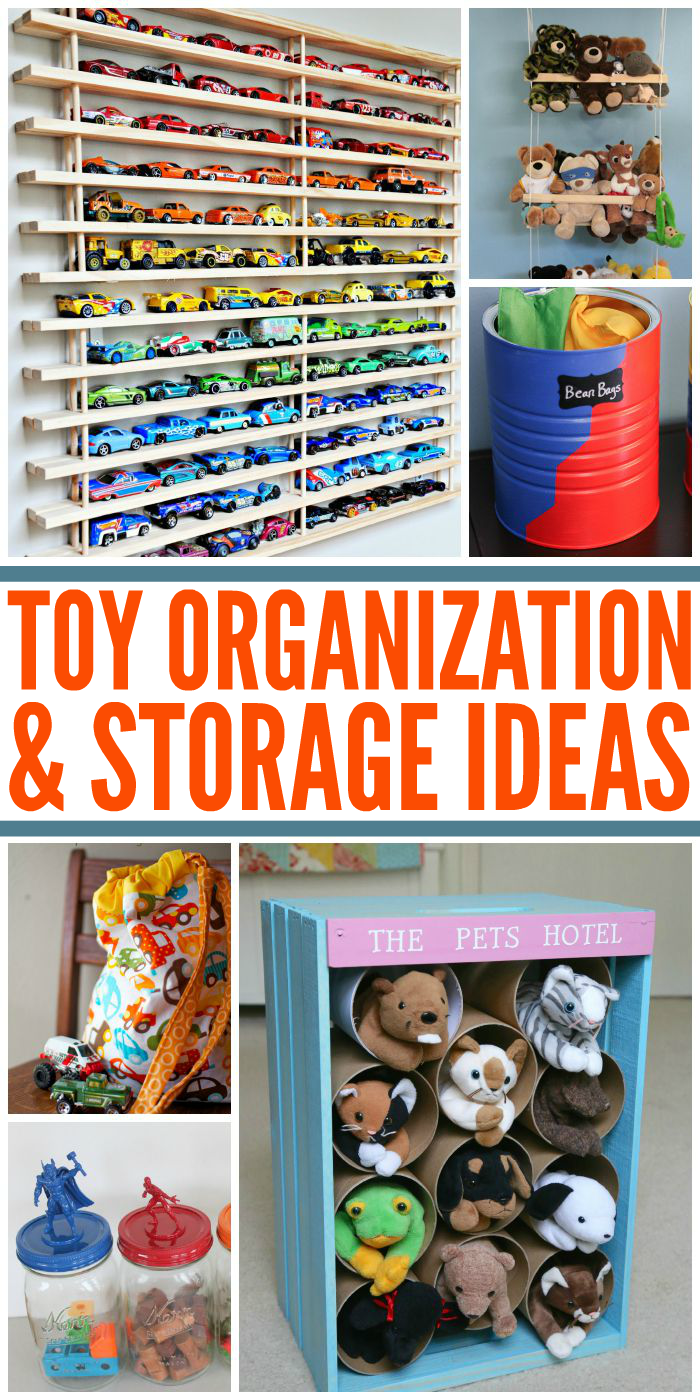 26 Ways to Organize Toys in Small Spaces