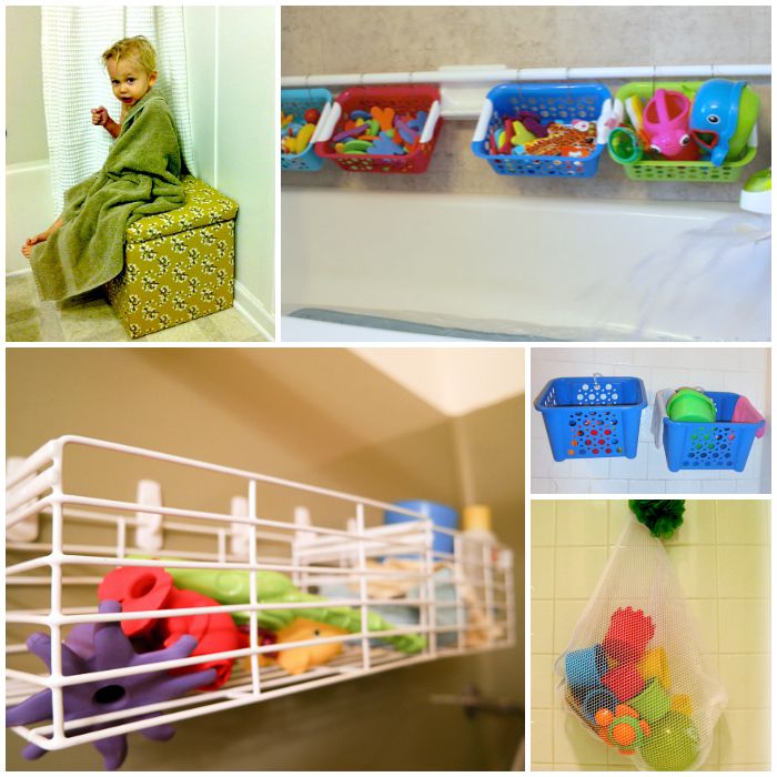 tub toy storage