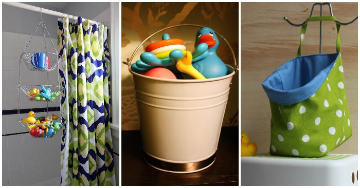 15 Ways to Store Bath Toys and Magically Declutter your Bathroom