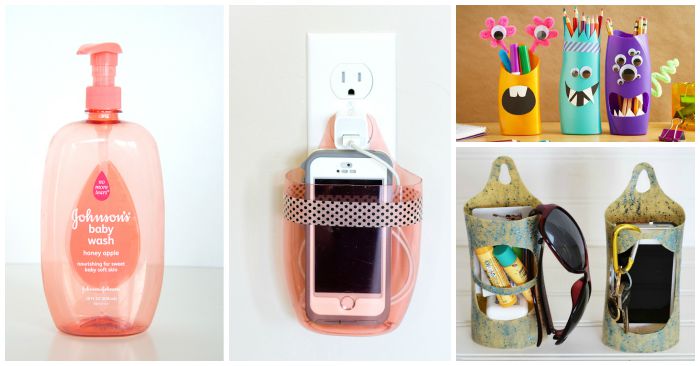 15 Ways to Reuse Shampoo and Soap Bottles