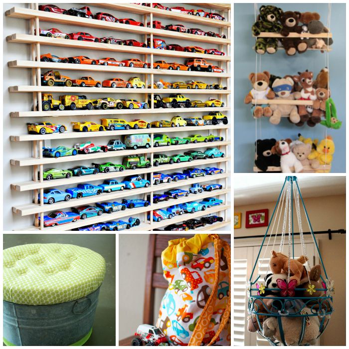 26 Ways to Organize Toys in Small Spaces