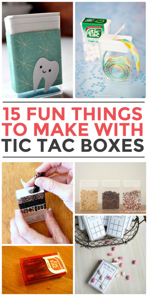 15 Things To Make With Tic Tac Containers