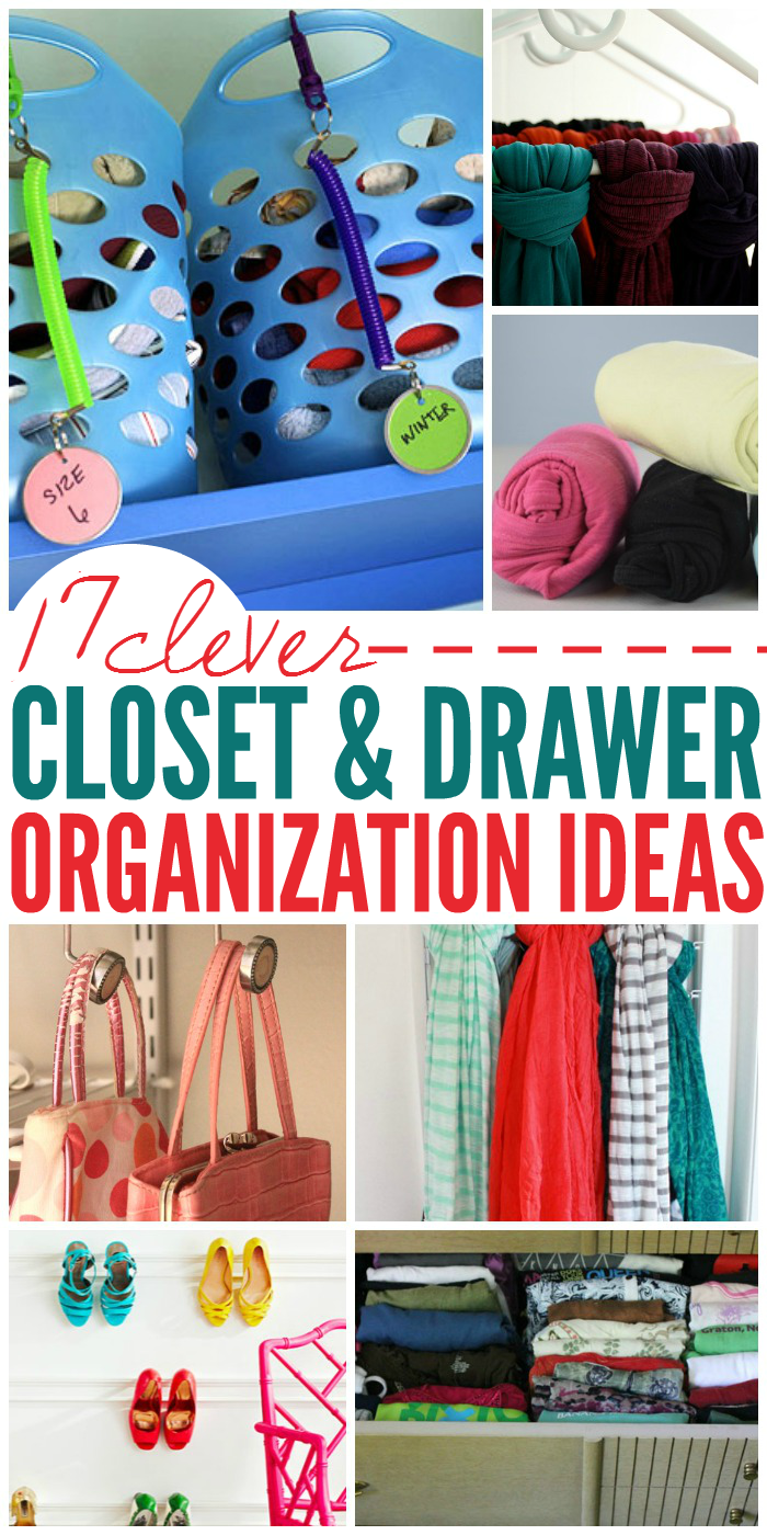 Clever Ways to Organize Your Closets and Drawers