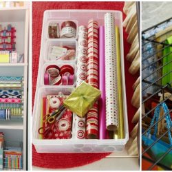 12 Smart Gift Wrap Storage Ideas