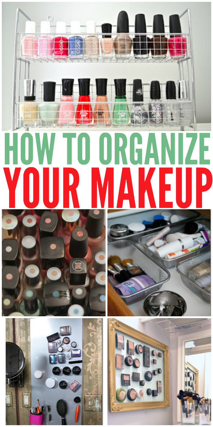 Clever Ways to Organize Your Makeup Stash