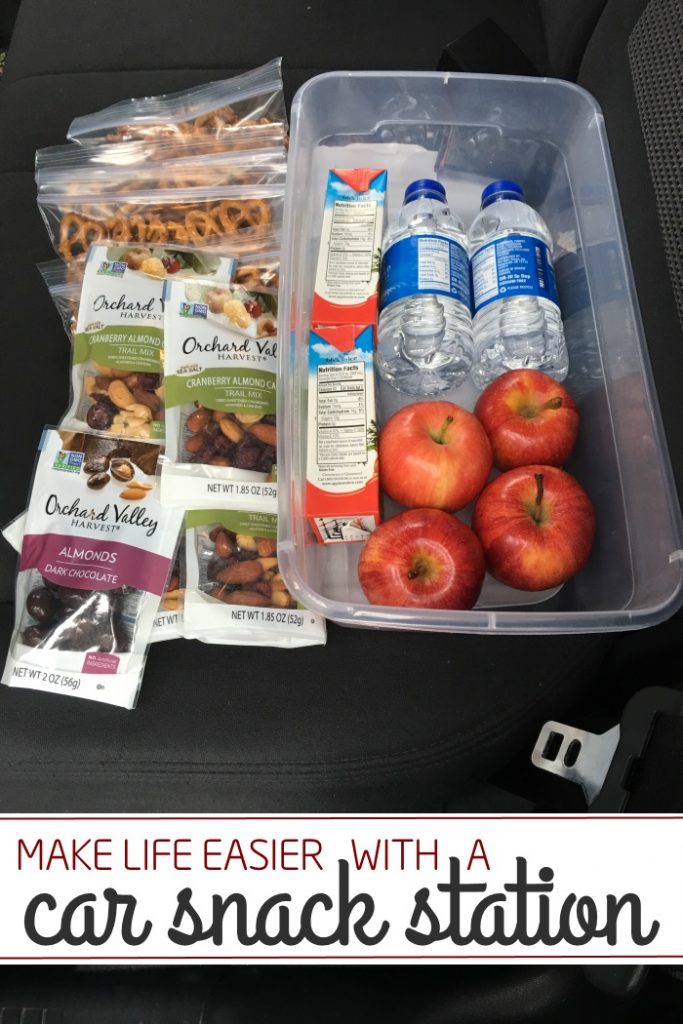 Genius Idea: Have a car snack kit