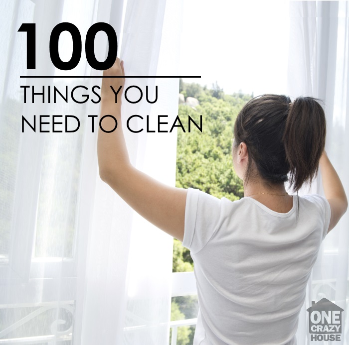 spring cleaning checklist