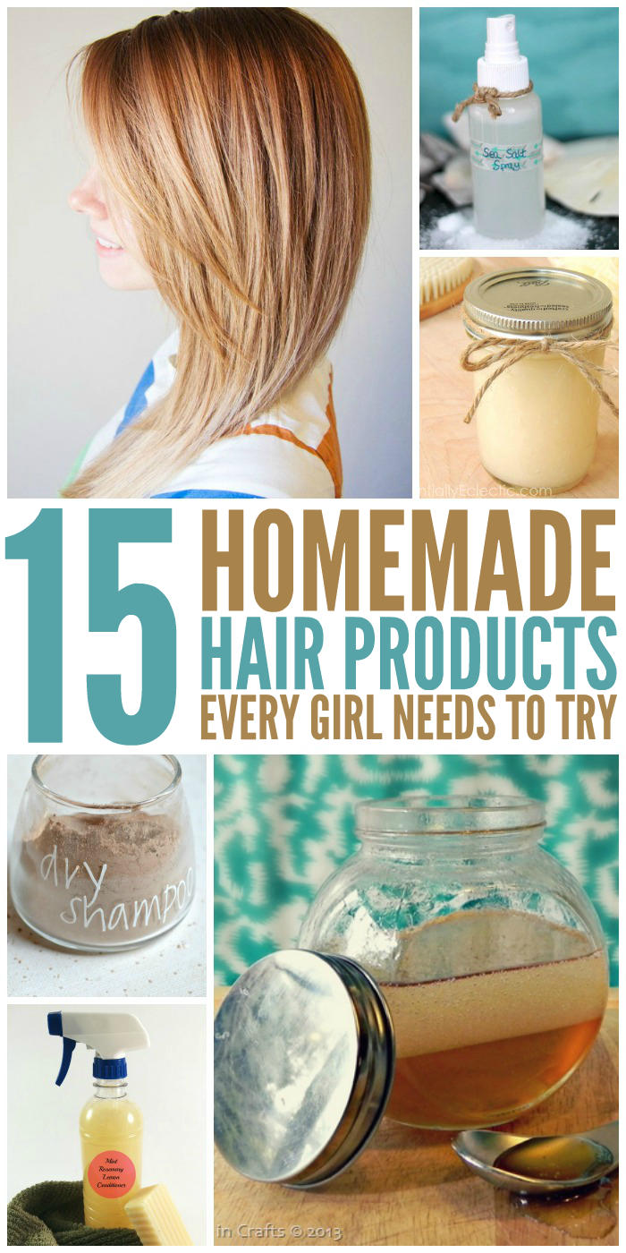 15 DIY Hair Products Every Girl Needs to Try