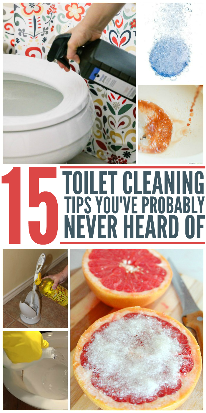 15 Toilet Cleaning Tips You've Probably Never Heard Of