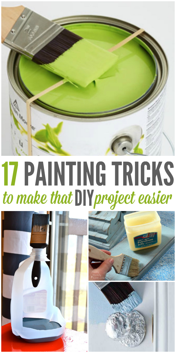 17 Painting Tricks to Make that DIY Project Easier