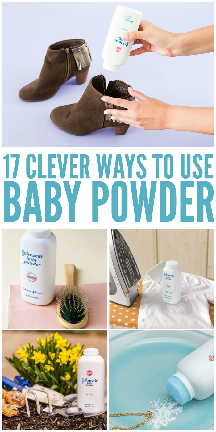 17 Ridiculously Clever Ways to Use Baby Powder