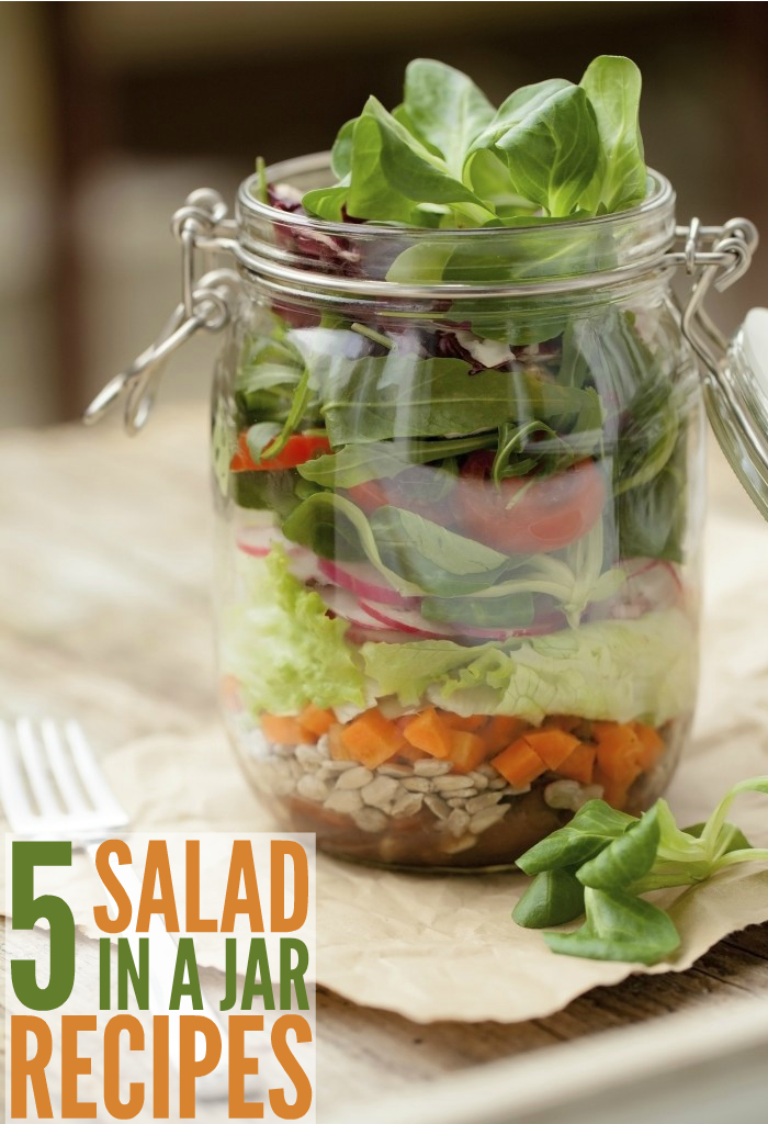 5 Salad in a Jar Recipes to Simplify Lunchtime