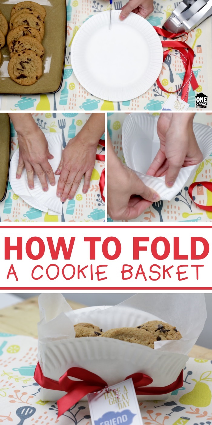 Gift Idea: How to Fold a Cookie Basket