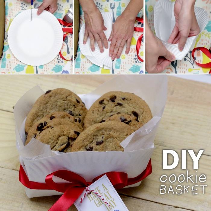 How to Fold a Cookie Basket for Gift Giving