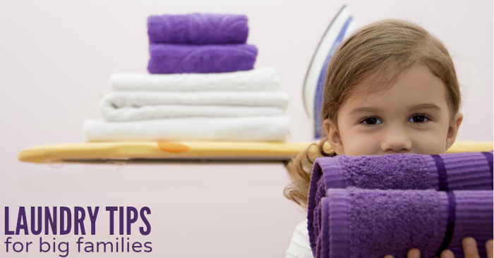 Sanity-Saving Laundry Tips for Large Families