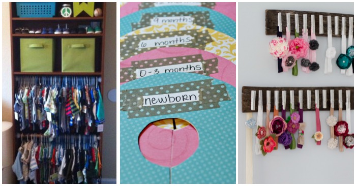 10 Brilliant Ways to Organize Baby Clothes