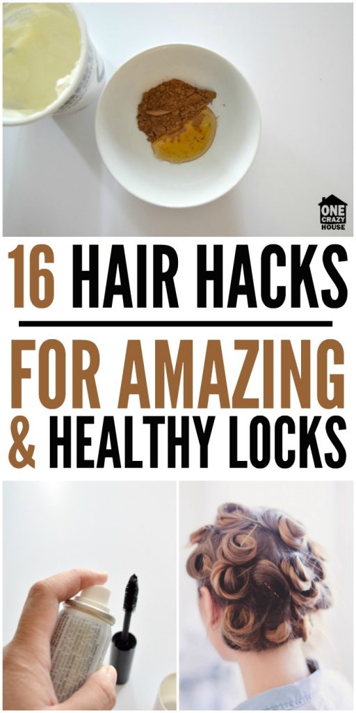 16 Hair Hacks for Amazing & Healthy Locks