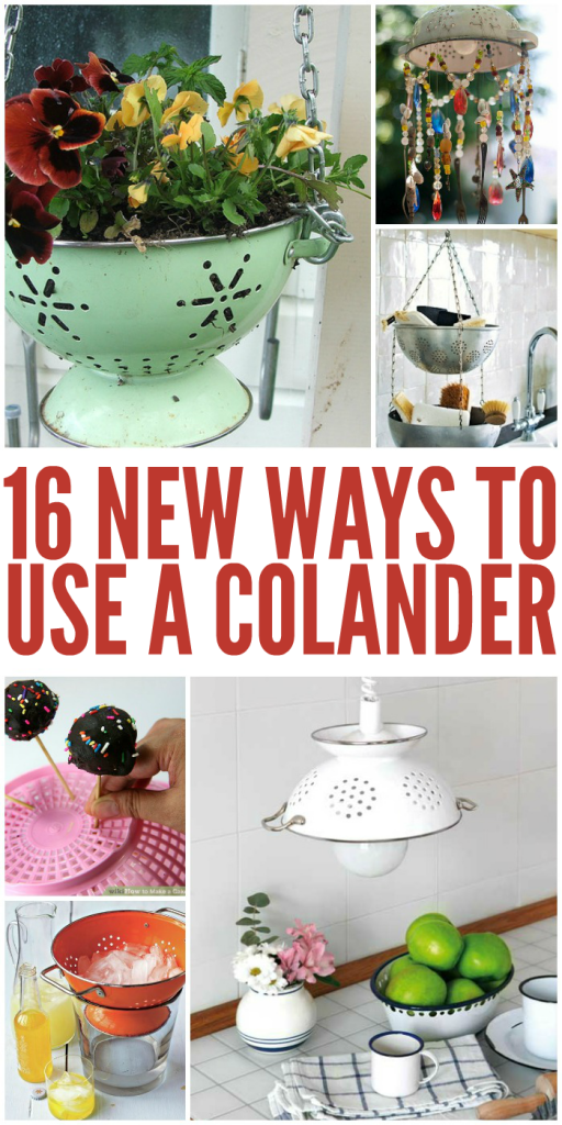 Discover 16 New Ways To Use A Colander Discover 16 New Ways To Use A Colander