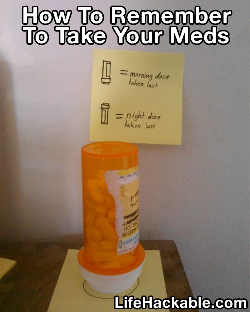 how to organize meds