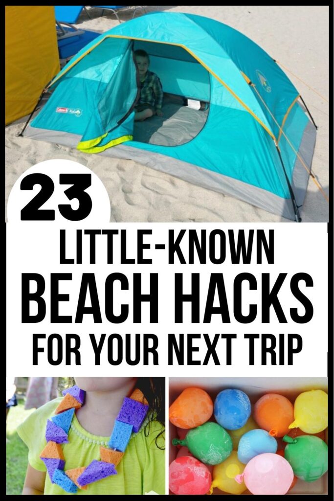genius beach day hacks pin image A
