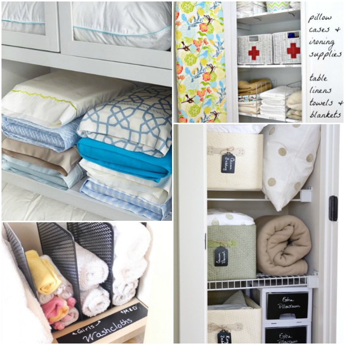 Linen Closet Organization Ideas collection