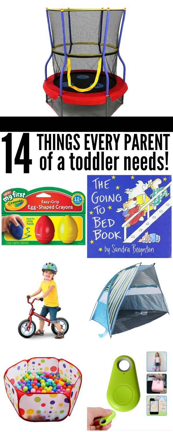 14 Things Every Parent of a Toddler Needs | www.onecrazyhouse.com