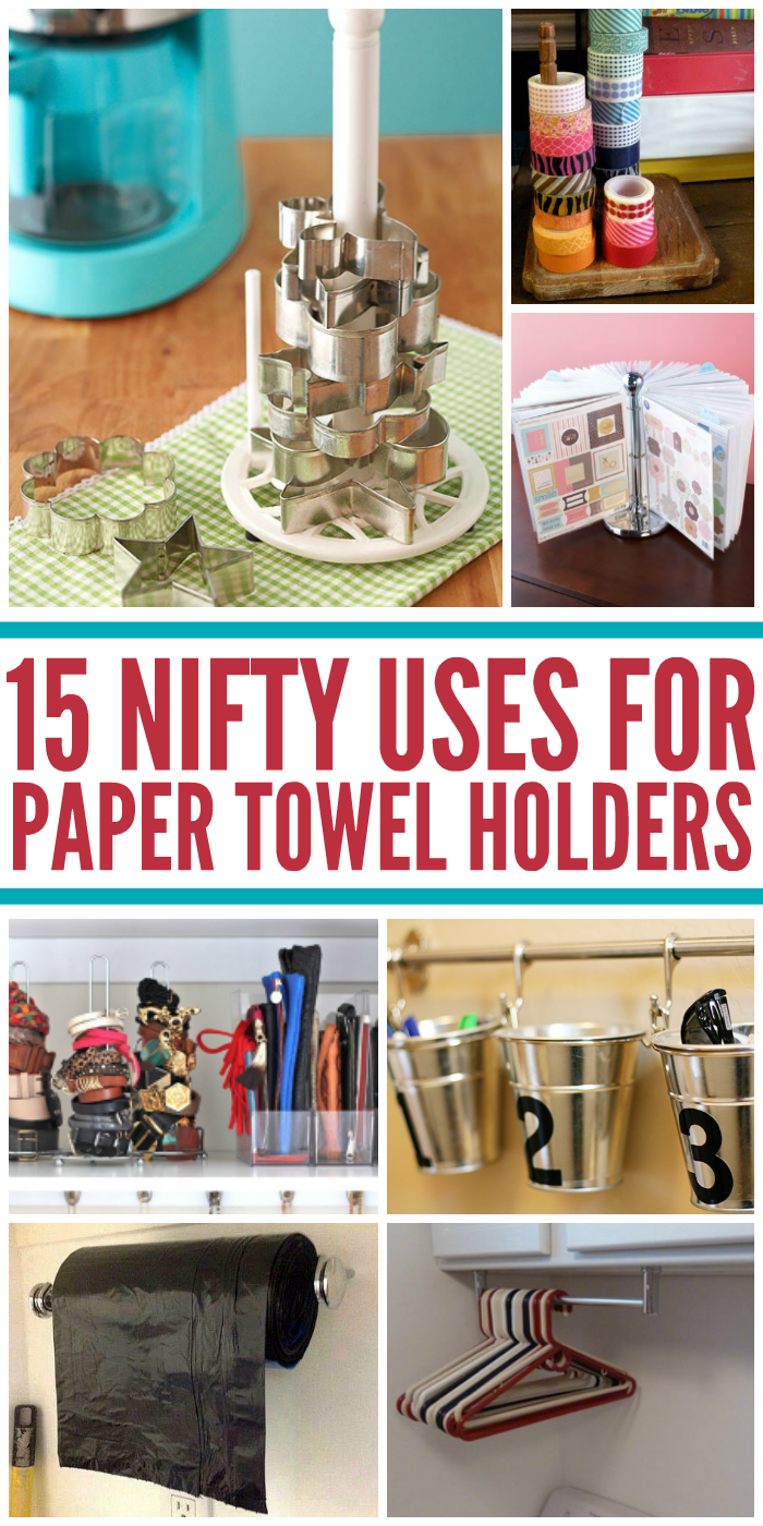 15 Nifty Uses for a Paper Towel Holder