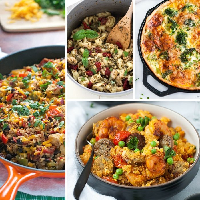 31 Quick & Easy One Pot Meals