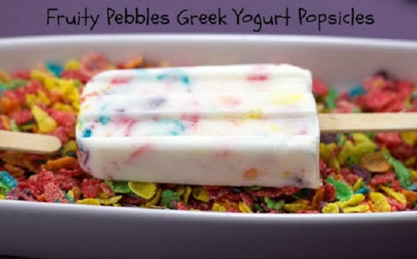 Fruity Pebbles Popsicle