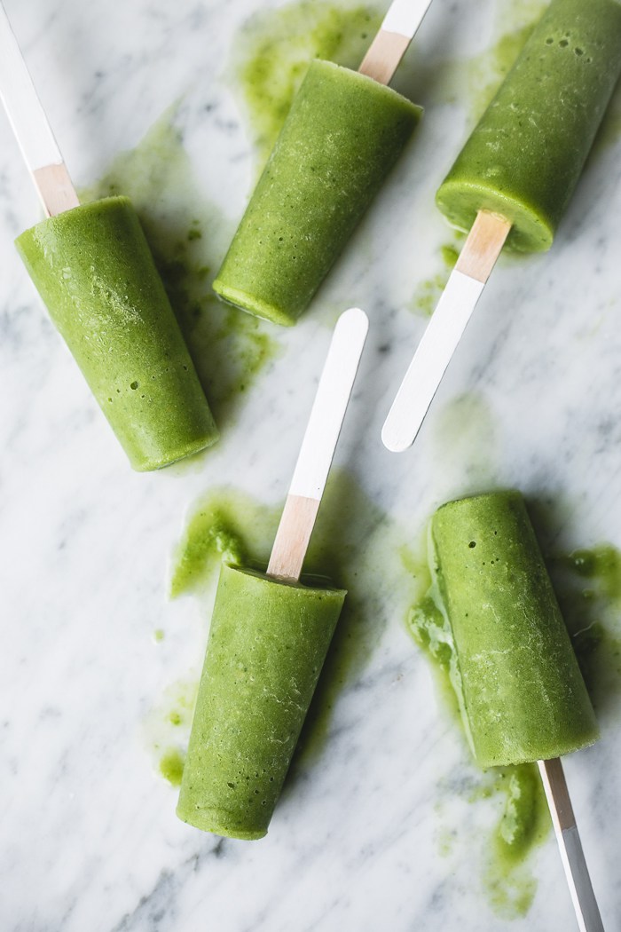 Green Smoothie Detox Pops