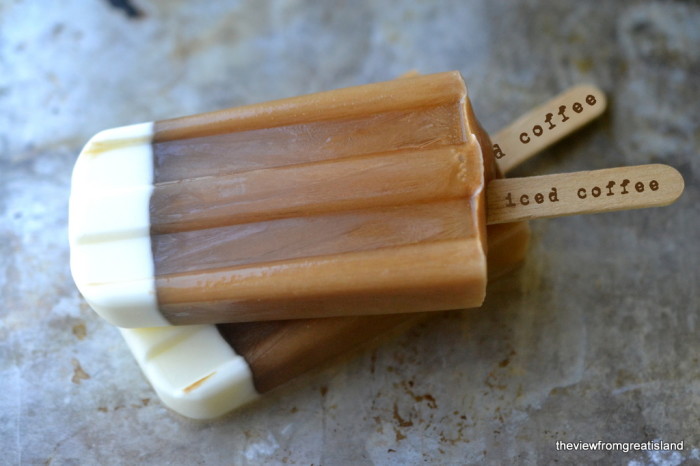 Iced Coffee Popsicle
