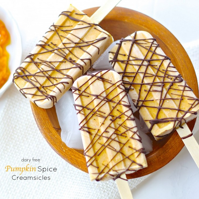 Pumpkin Pie Popsicle