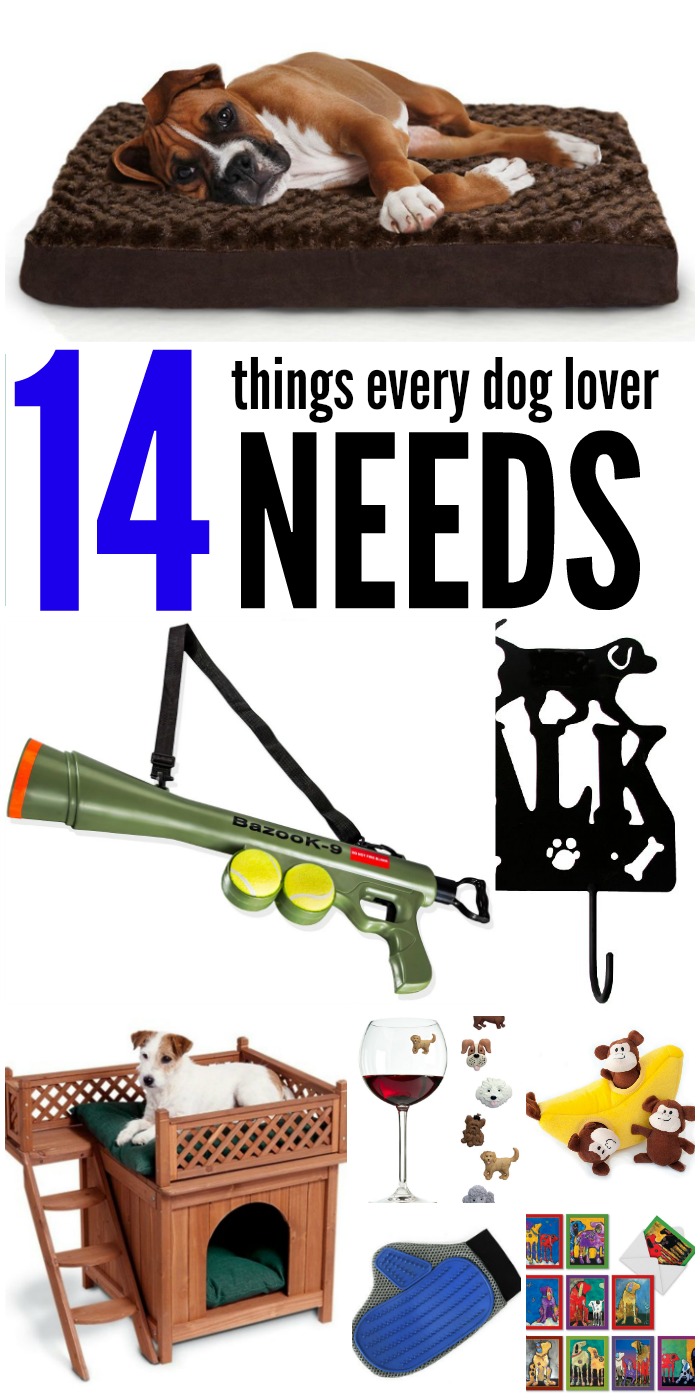 14 Things Every Dog Lover Needs | www.onecrazyhouse.com